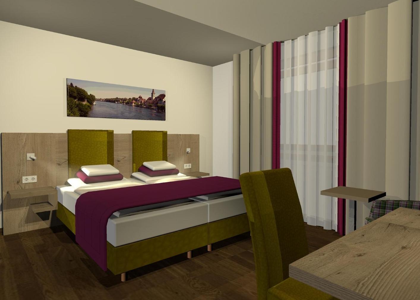 Hotel Rheingold ガイリンゲン 部屋 写真